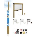 Вертикальная рулонная москитная сетка для роллетного окна IRS