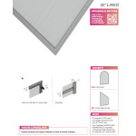 Стационарная москитная сетка PRIMED FISSA 90 Made in Italy