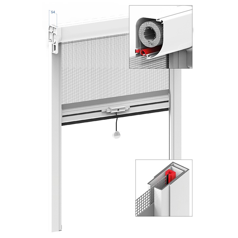 Противомоскитная сетка для окон от клопов Pasini VICTORIA V50 S