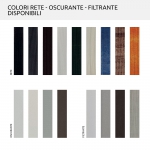 Плиссированная противомоскитная сетка SharkNet 08 Большая защита от ветра