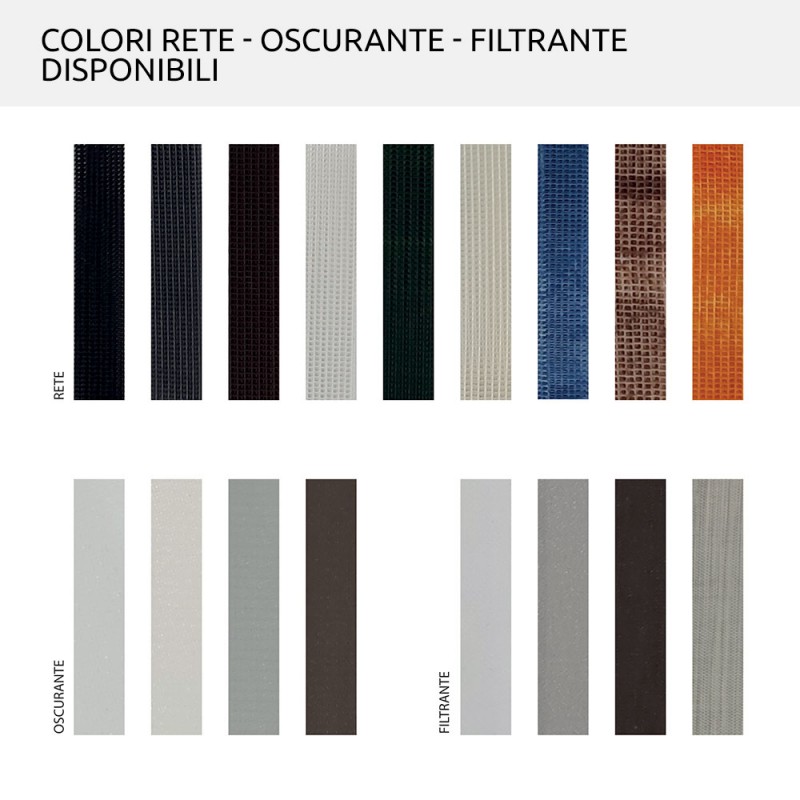 Плиссированная противомоскитная сетка SharkNet 08 Большая защита от ветра