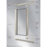 Москитная сетка Bettio Beta 2 Остановки Кассоне округлые прокрутка