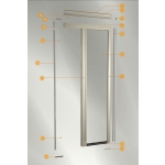 Москитная сетка Bettio Этап 1 Качели Сдвиг сторона без барьеров 50