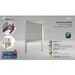 Москитная сетка Bettio Розовый Весна потер Click-Clack и направляет Вертикальная весна