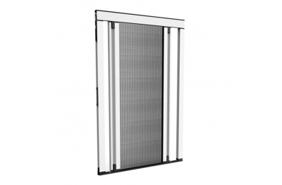 Двусторонняя плиссированная москитная сетка толщиной 18 мм для плиссированных дверей-окон Zanzar Sistem