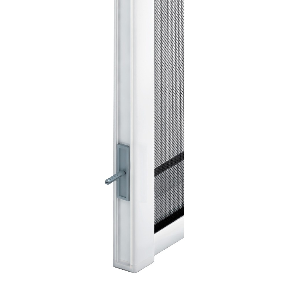 Безопасная москитная сетка для дверей-окон 2 двери с минимальным пространством типа Jumbo 32 Zanzar Sistem