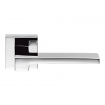 Ellesse Полированная хромированная дверная ручка на розетке Studio Bartoli для Colombo Design